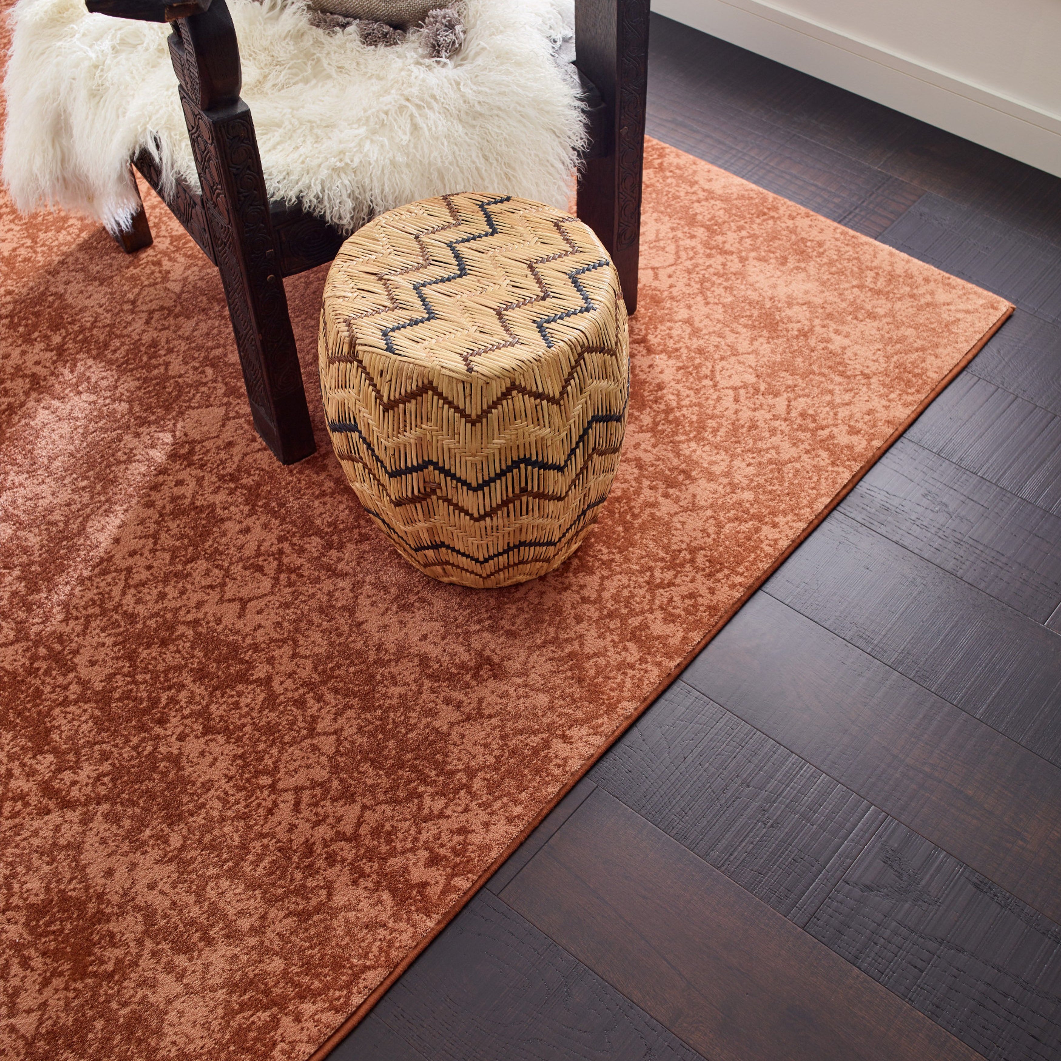 chair on area rug - Carpet Binding in Auburn